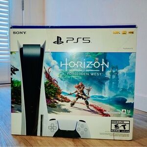 Sony PlayStation PS5 Console (CFI-1115A) Horizon Forbidden West Bundle